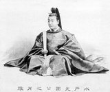 Tokugawa Mitsukuni (徳川 光圀, 11 July 1628 – 14 January 1701) or Mito Kōmon (水戸黄門) was a prominent daimyo who was known for his influence in the politics of the early Edo period. He was the third son of Tokugawa Yorifusa (who in turn was the ninth son of Tokugawa Ieyasu) and succeeded him, becoming the second daimyo of the Mito domain